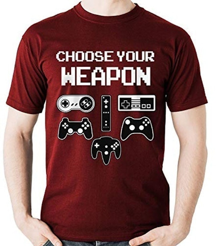 Camiseta Choose Your Weapon Controle Gamer 1