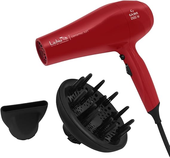 Secador de Cabelo Lichia Ceramic Íon 3