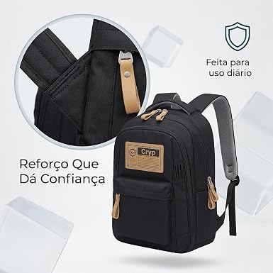 Mochila Cryp para Notebook 15.6” 3