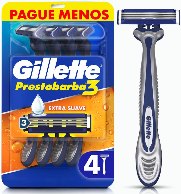 Aparelho de Barbear Descartável Gillette Prestobarba 3 1
