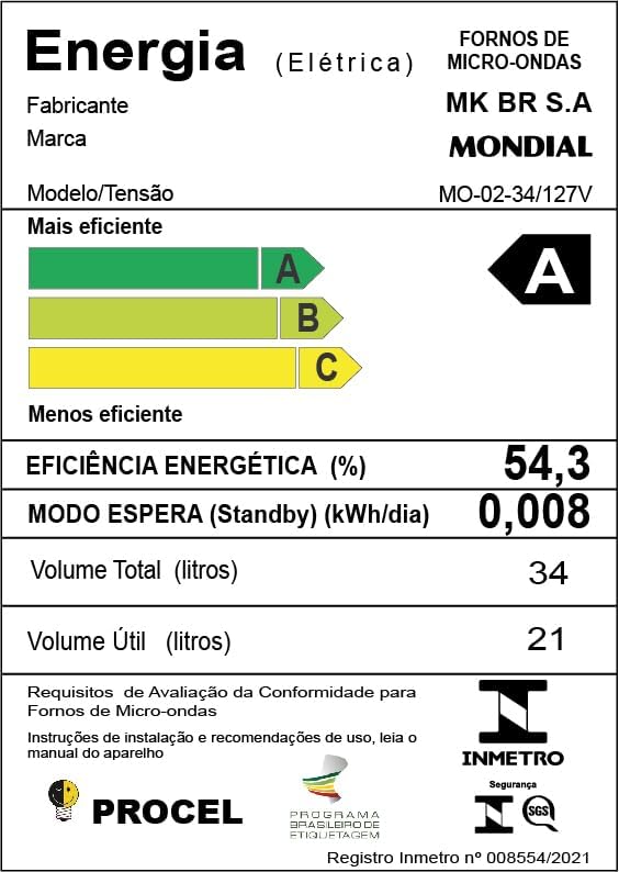Micro-ondas 34 L  5