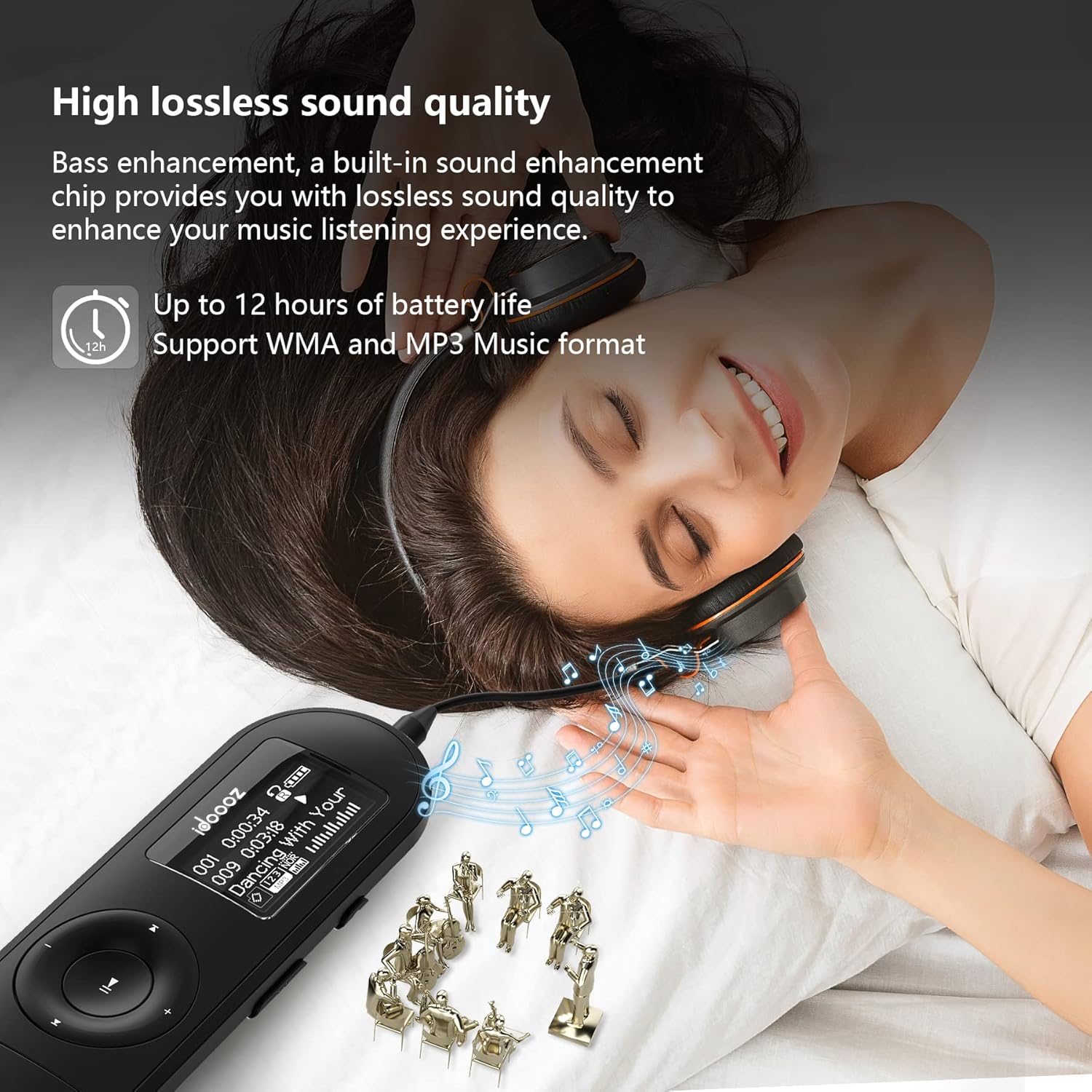 Leitor de MP3 USB com Rádio FM 5
