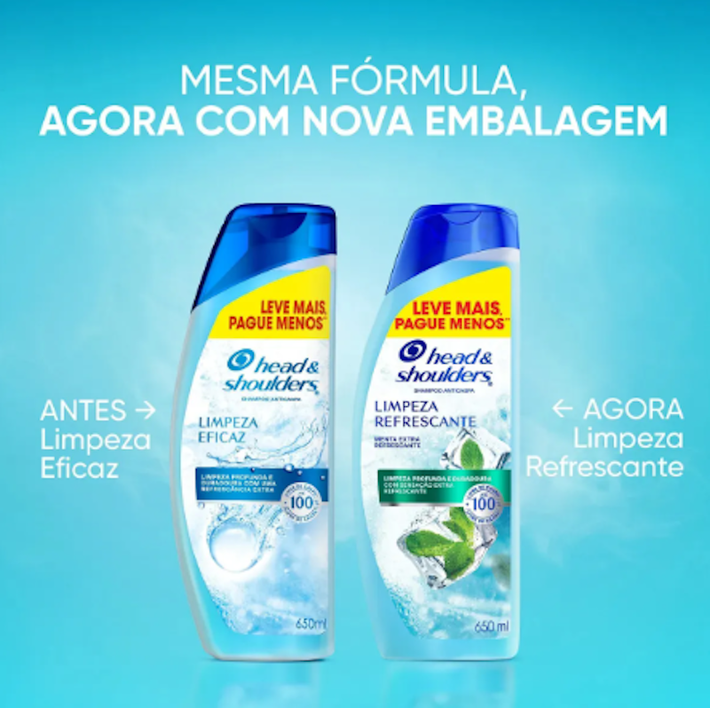 Shampoo Anticaspa Limpeza Eficaz 2