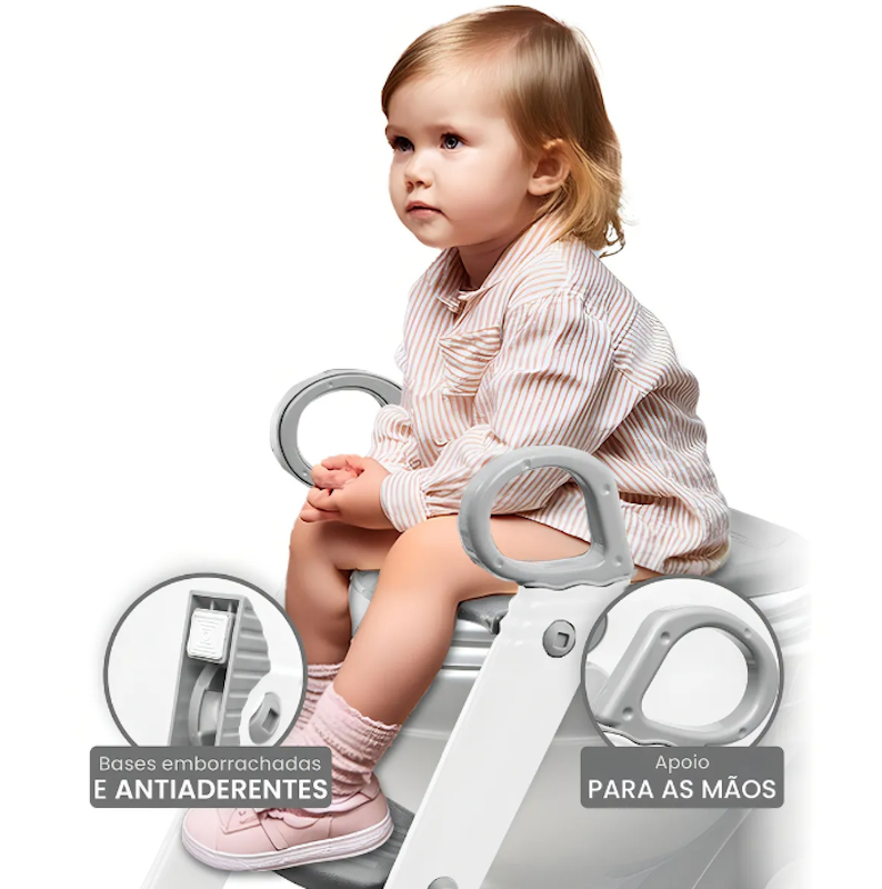 Assento Redutor Infantil com Escada 3
