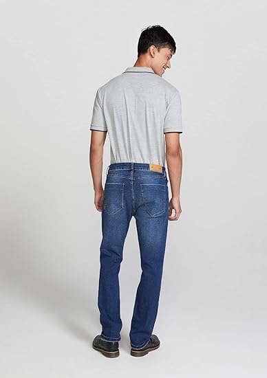 Calça Jeans Básica Masculina Reta Tradicional 5