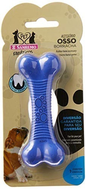 Osso de Borracha para Cães Filhotes 2