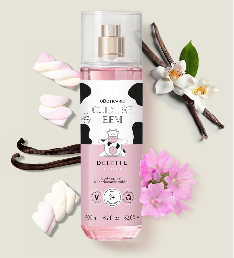 Body Splash Cuide-Se Bem Deleite 200 ml 2