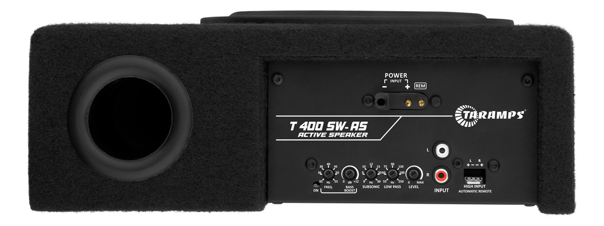 T 400 SW-AS 8″ Sub Slim Amplificado 4