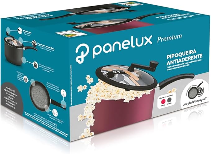 Pipoqueira Alu 22 cm 5