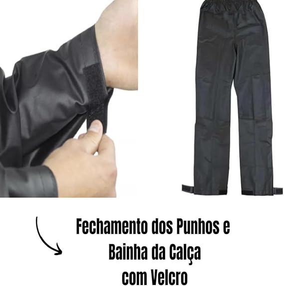 Capa de Chuva PVC Luxo 5