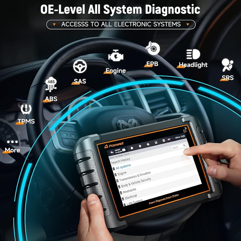 Foxwell NT809TS Bi-Directional OBD2 4
