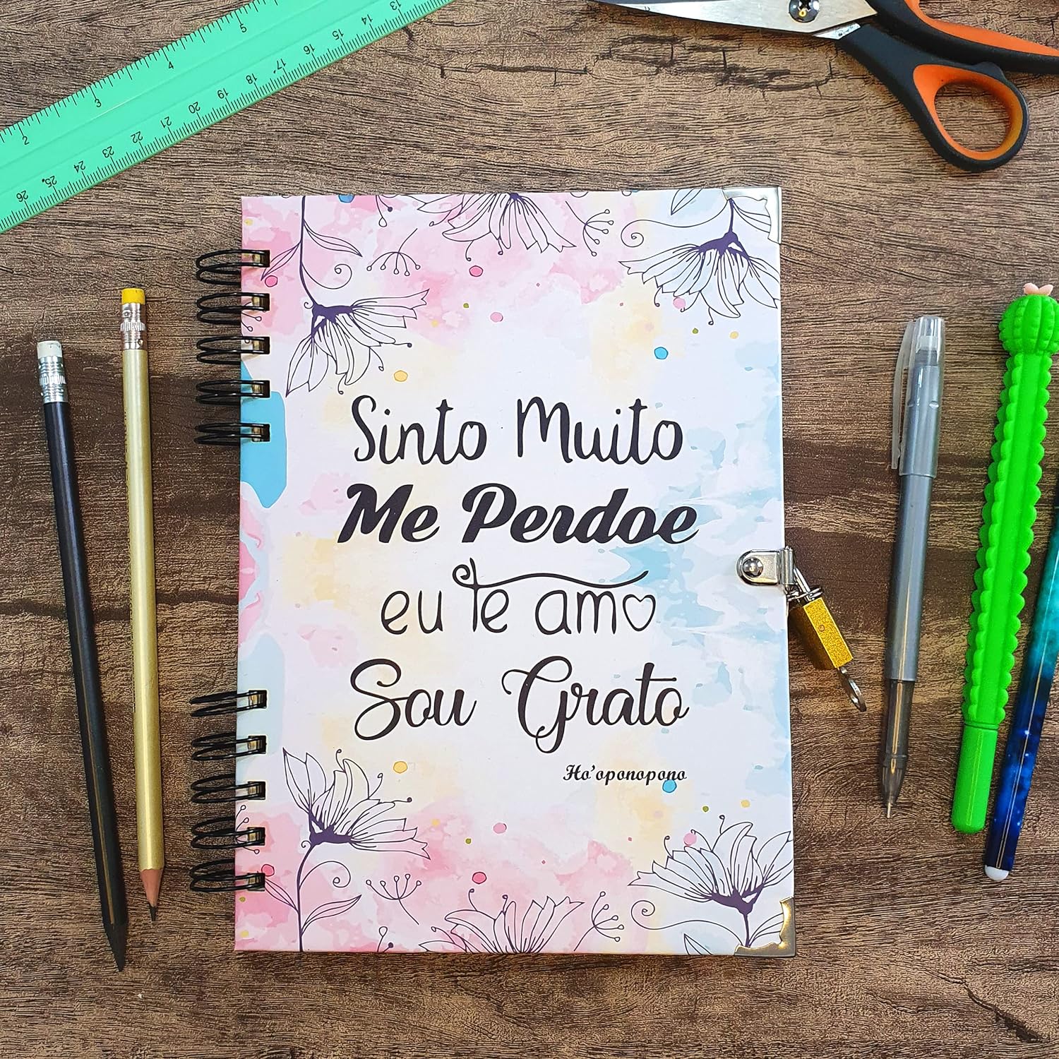 Diário com Chave Hoponopono 5