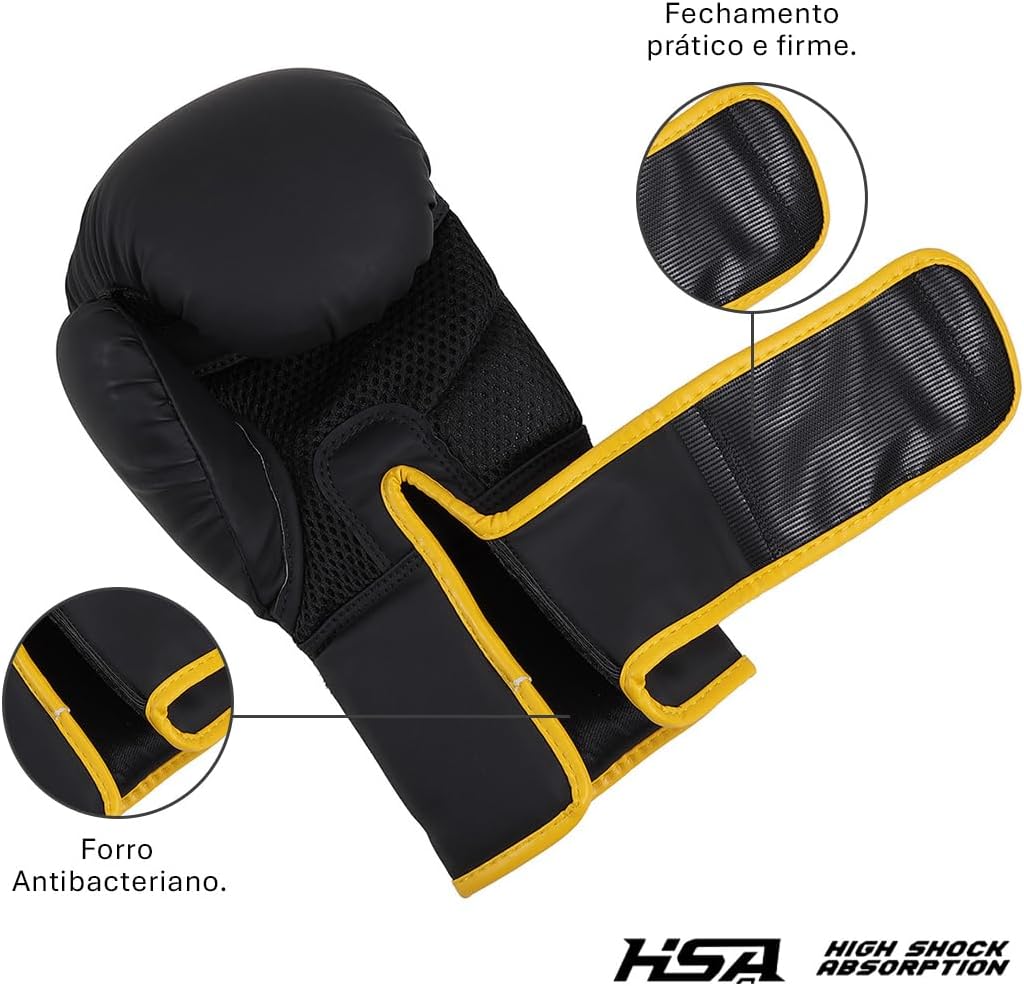 Kit Boxe e Muay Thai First FX2 Pretorian 3
