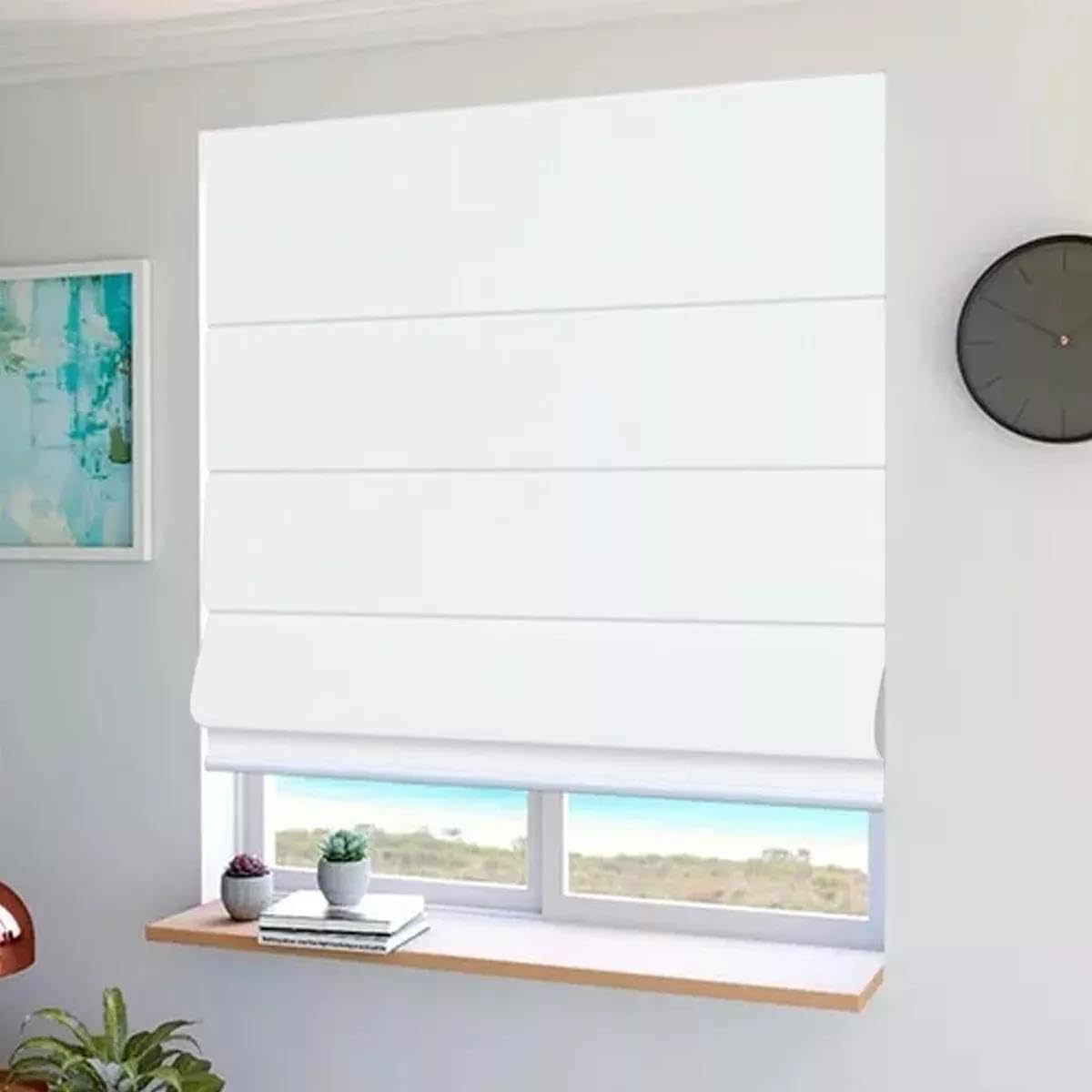Persiana Romana Blackout Cinza 3