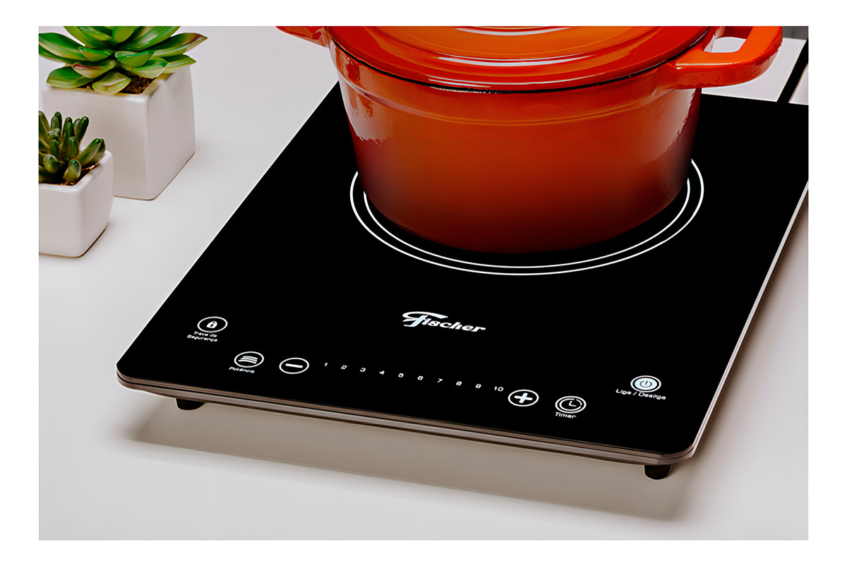 Fogão Cooktop Fischer 1Q por Indução 5