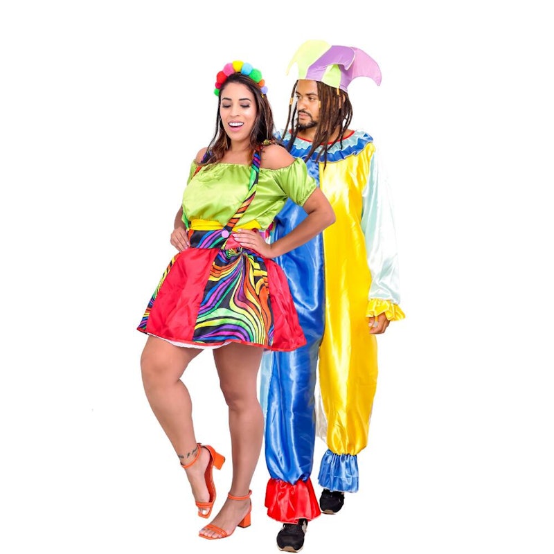 Fantasia de Casal Palhacinhos 3