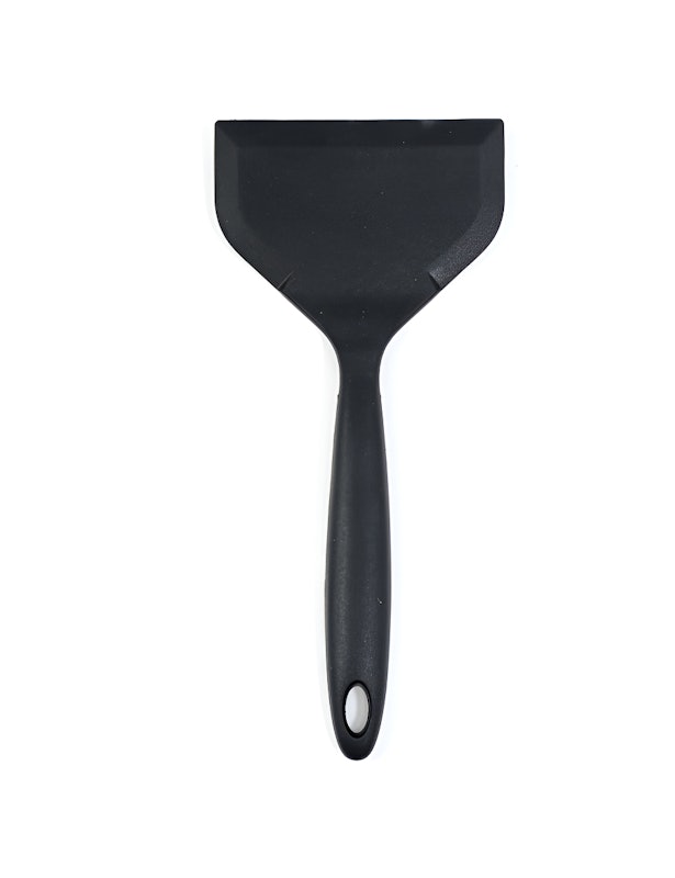 Espátula Larga de Silicone Preta 1