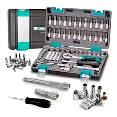 Kit de Ferramenta com Maleta 1/4 CRV 57 Peças Stels