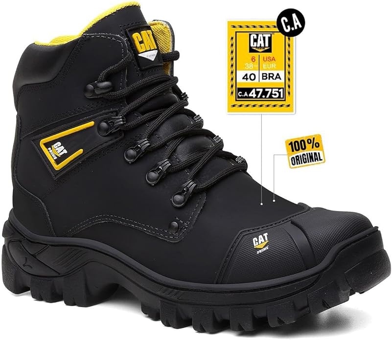 Bota Masculina em Couro para Trabalho  4