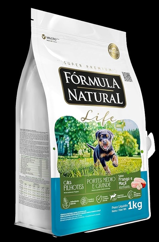 Ração Super Premium Life Cães Filhotes Portes Médio e Grande 2