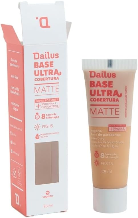 Base Líquida Ultra Cobertura Dailus 3