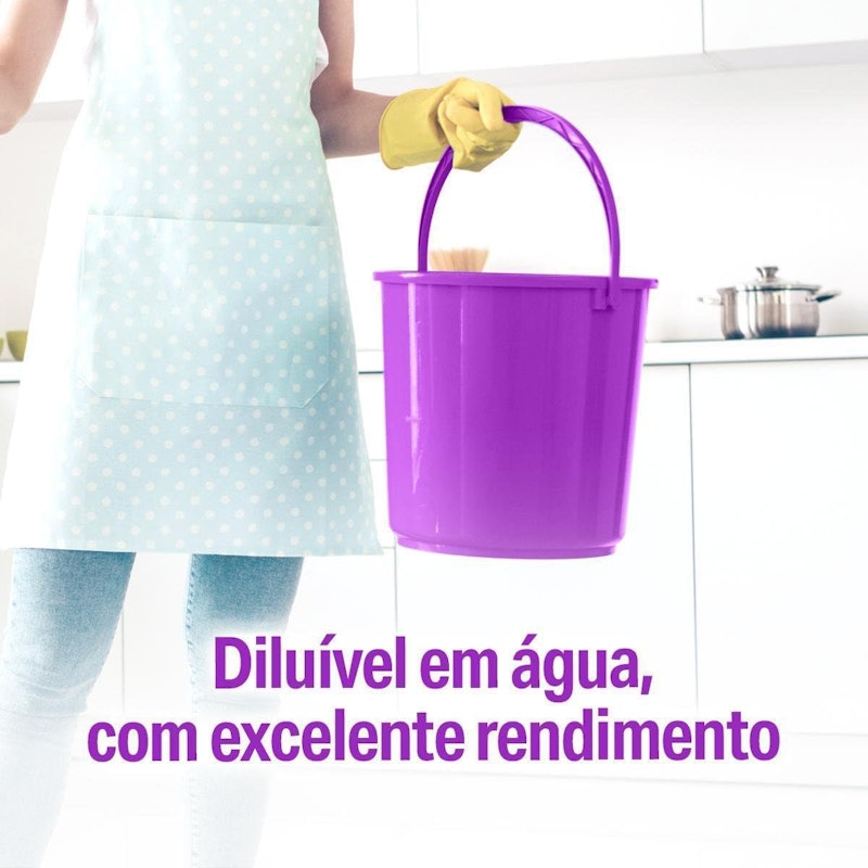 Limpador Ajax Festa das Flores Lavanda 2