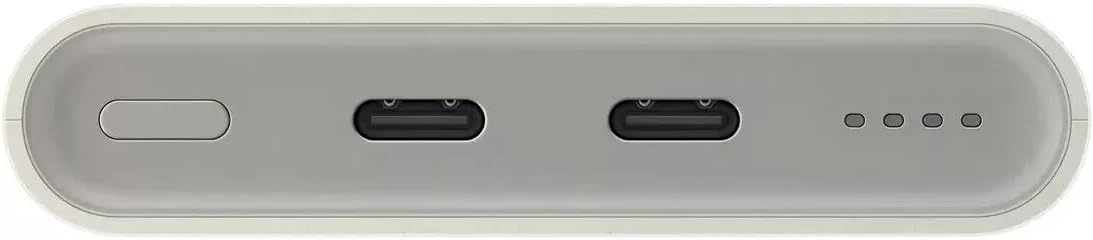 Bateria Carregador Portátil 2x USB-C, 10000 mAh, Super Rápida 3