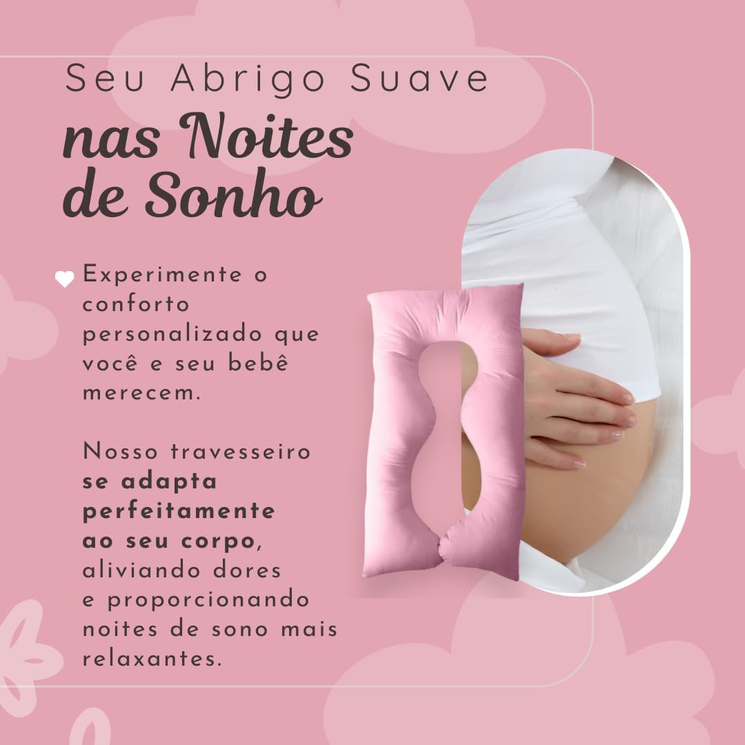 Travesseiro de Corpo para Gestante 4