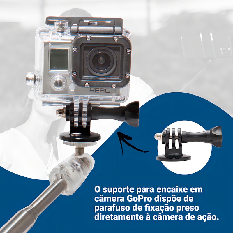 Bastão Extensor para Selfie VIV-TR360 3