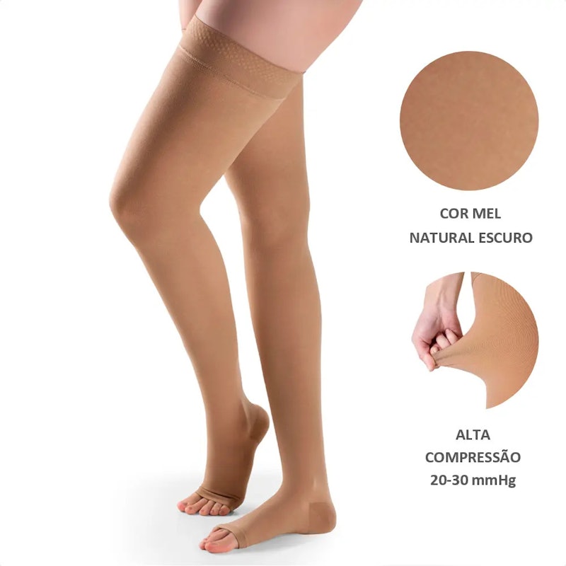 Meia Attiva 7/8 Alta Compressão 20-30 mmHg 2