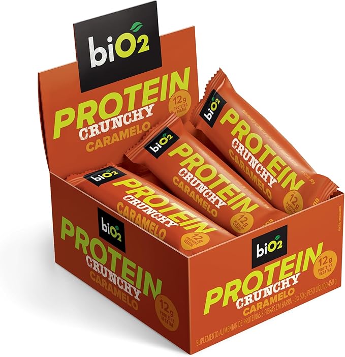 Protein Crunchy Bar Caramelo 50 g 1