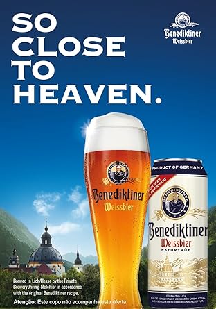 Cerveja Benediktiner Weissbier 3