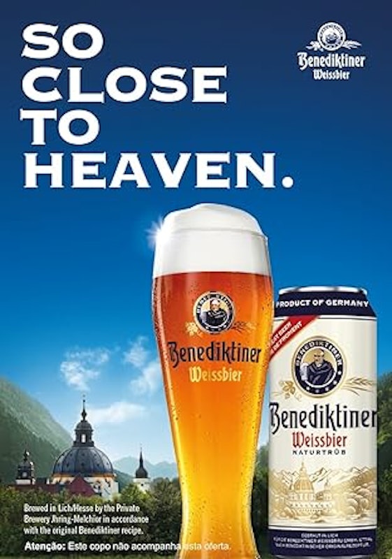 Cerveja Benediktiner Weissbier 3