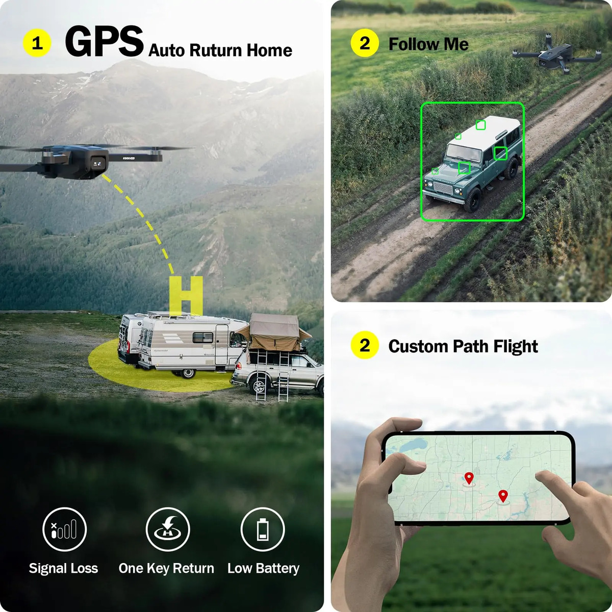 K600 GPS Drone with Camera 4