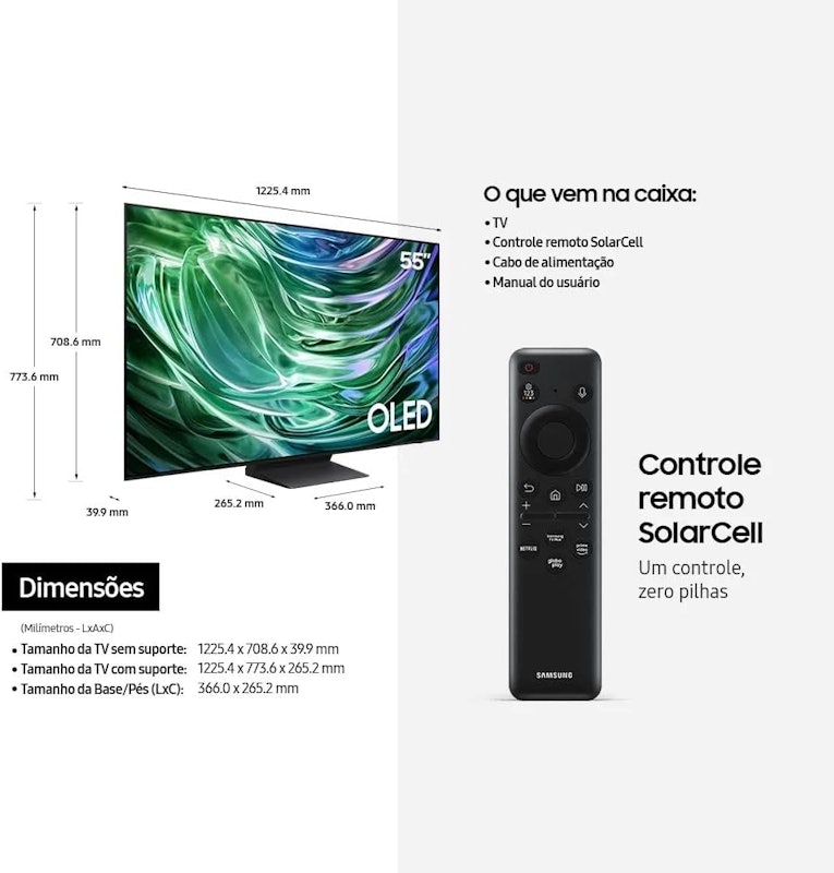 Samsung AI TV 55" OLED 4K 55S90D 2