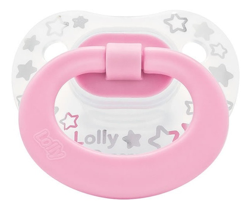 Chupeta Star Dia e Noite Silicone 6+ Meses 1