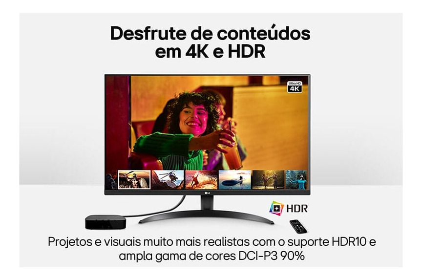 Monitor LG Ultra UHD 32" 4K 5