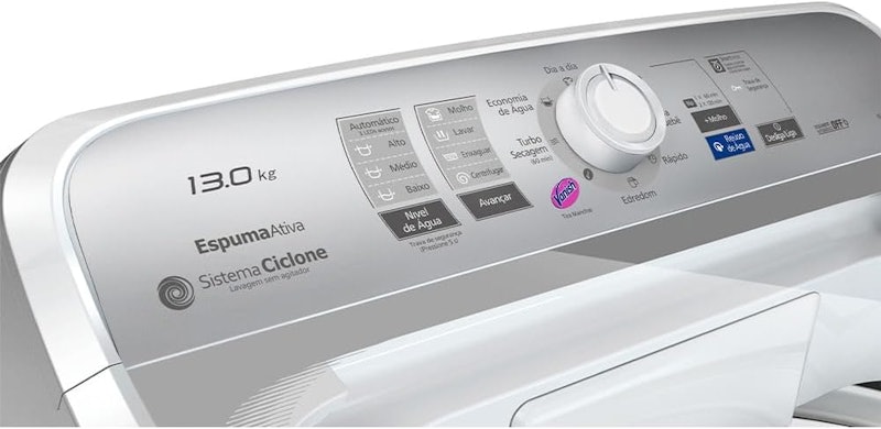 Máquina de Lavar Exclusiva Panasonic Função Vanish 13 kg 3