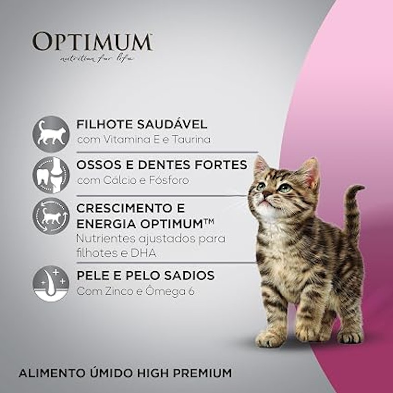 Ração Optimum para Gatos Filhotes 2