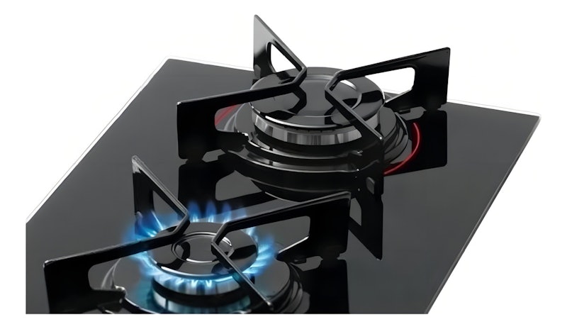 Cooktop a Gás Fischer 2 Bocas Fit Line Mesa Vidro Bivolt 3