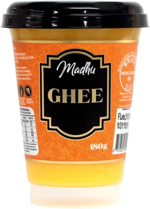 Manteiga Ghee Clarificada Madhu Bakery 1