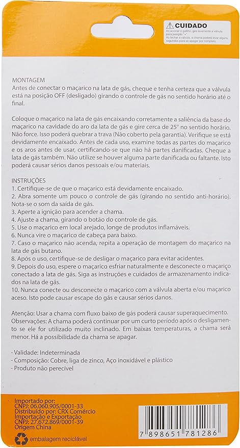 Maçarico Portátil Globalmix 4