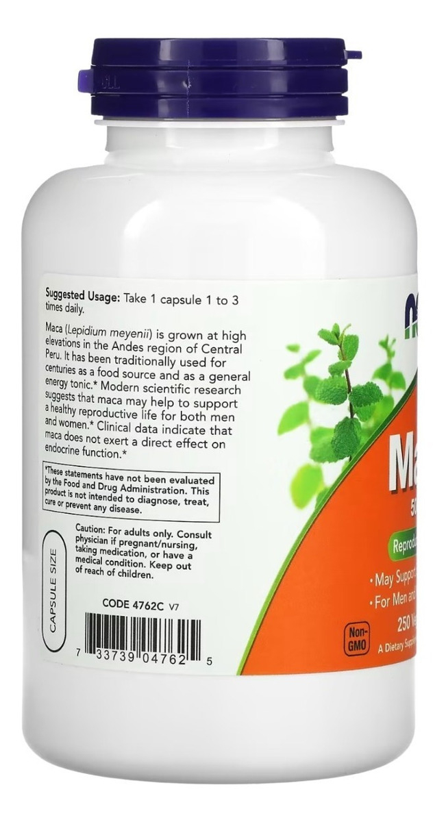 Maca 500 mg 2