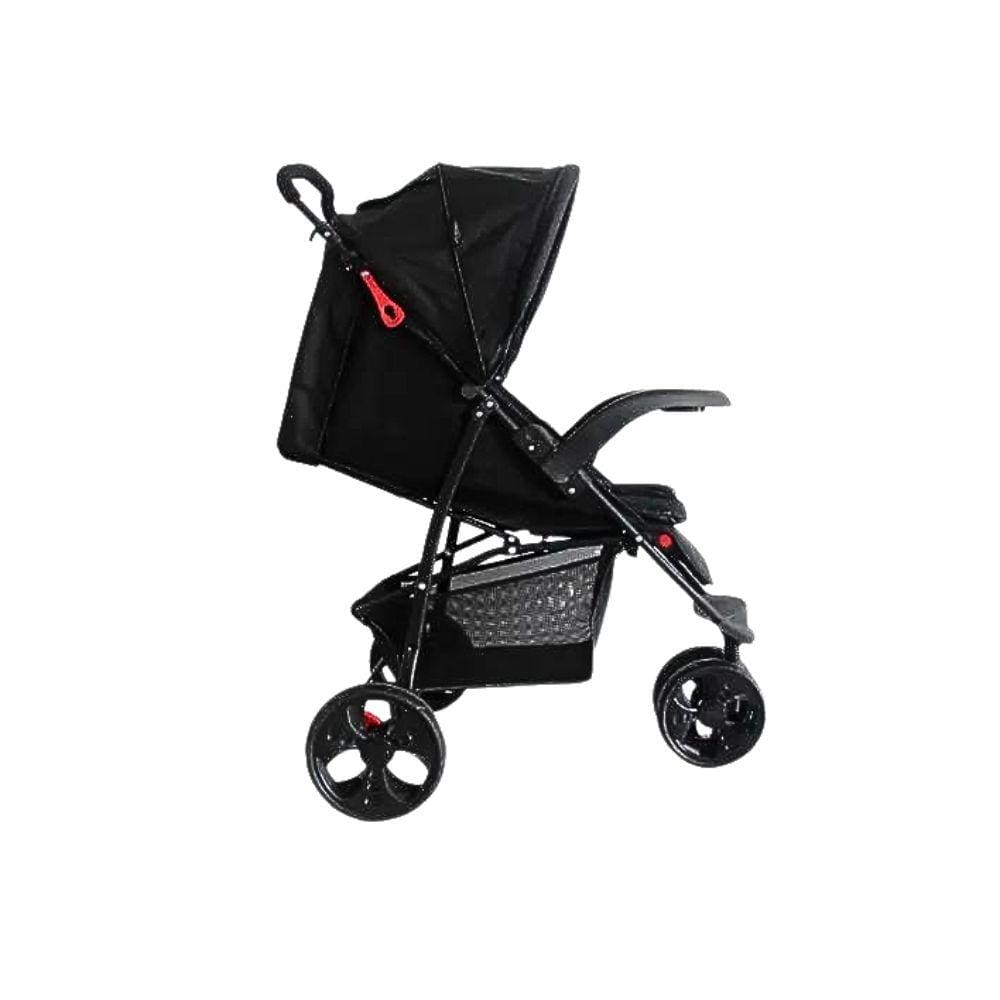Carrinho de Bebê Passeio Triciclo 3 Rodas Urban Preto 2