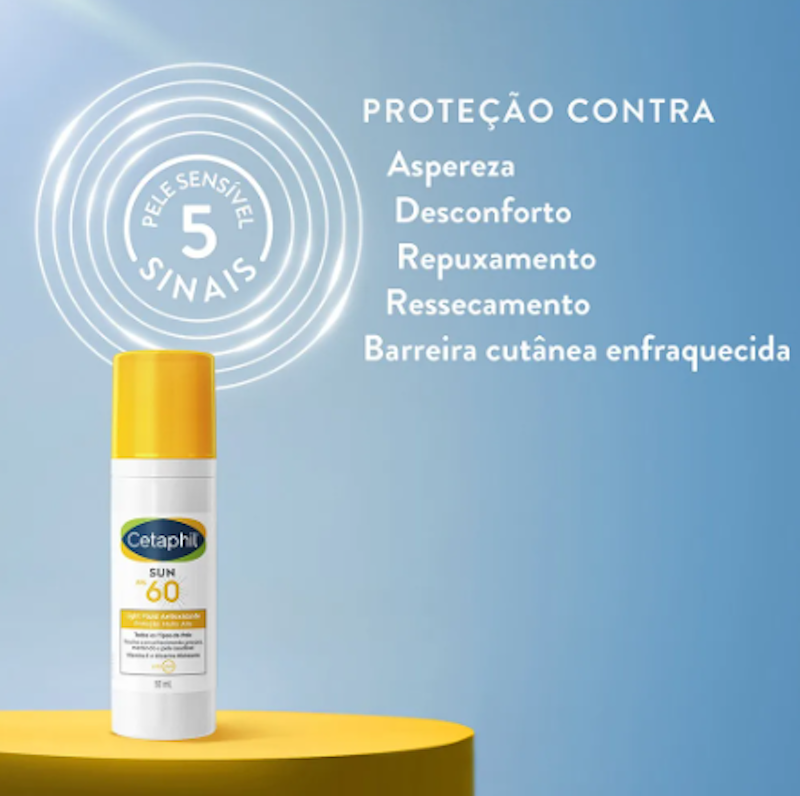 Protetor Solar Antioxidante Sem Cor Cetaphil Sun FPS 60 4