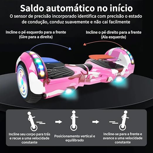 Hoverboard Elétrico Finyqbet 3