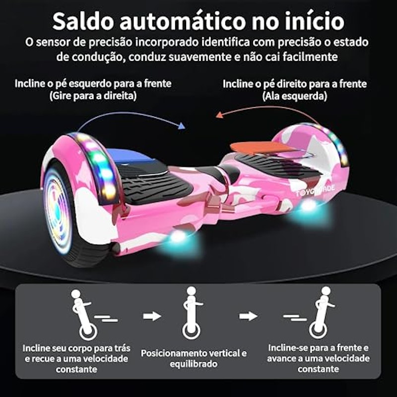 Hoverboard Elétrico Finyqbet 3