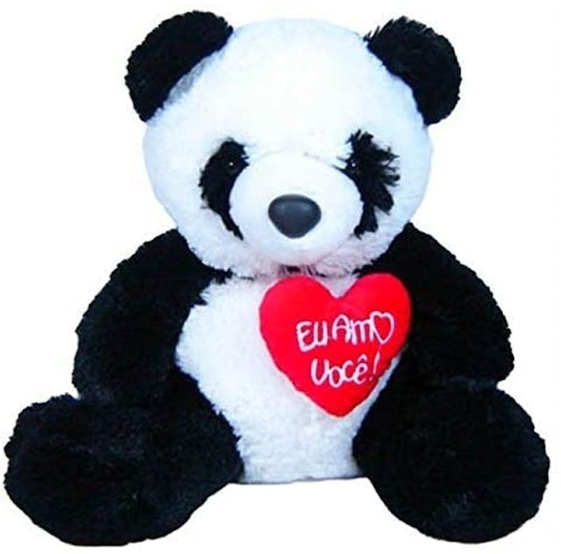 Urso de Pelúcia Panda com Coração 1