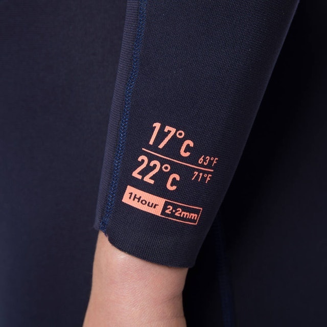 Neoprene de Surf 100 mm Feminino 5