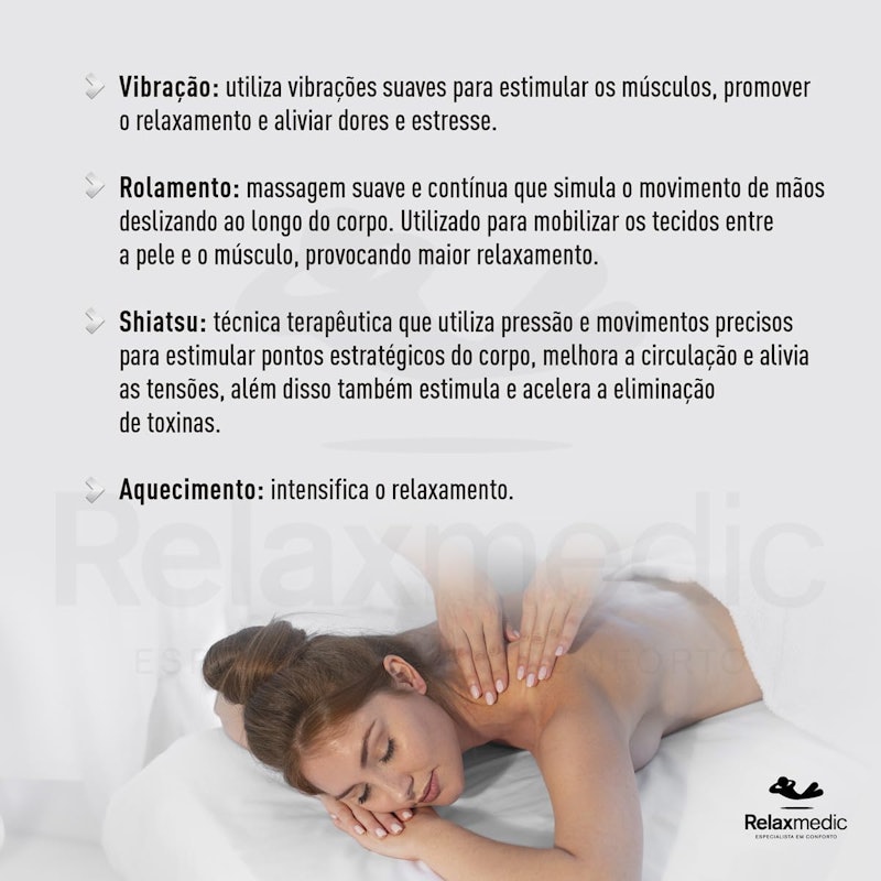 Esteira Massageadora Shiatsu Luxury 4